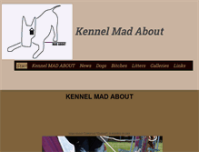 Tablet Screenshot of madaboutbulls.com